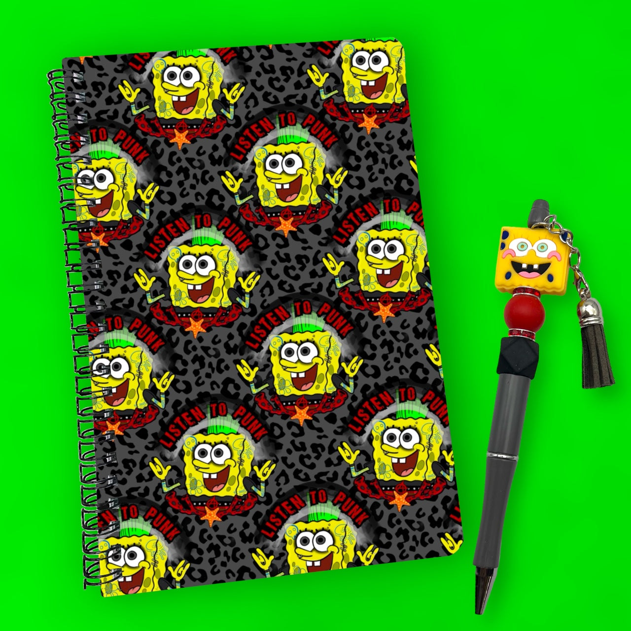 Punk Bob Notebook & Pen Set