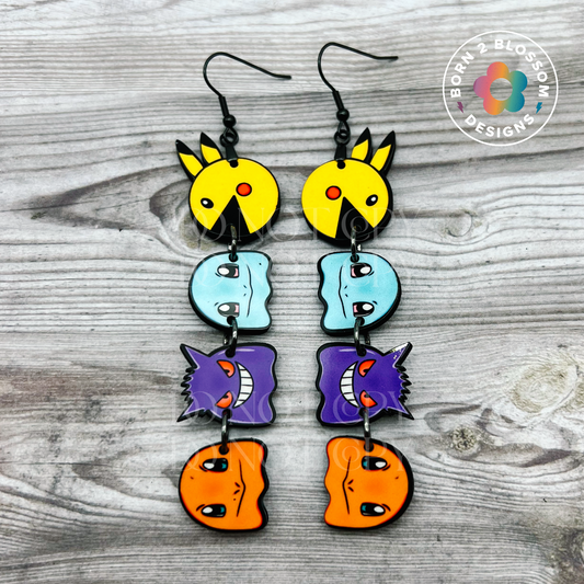 Pokemon Pac-Man Dangles