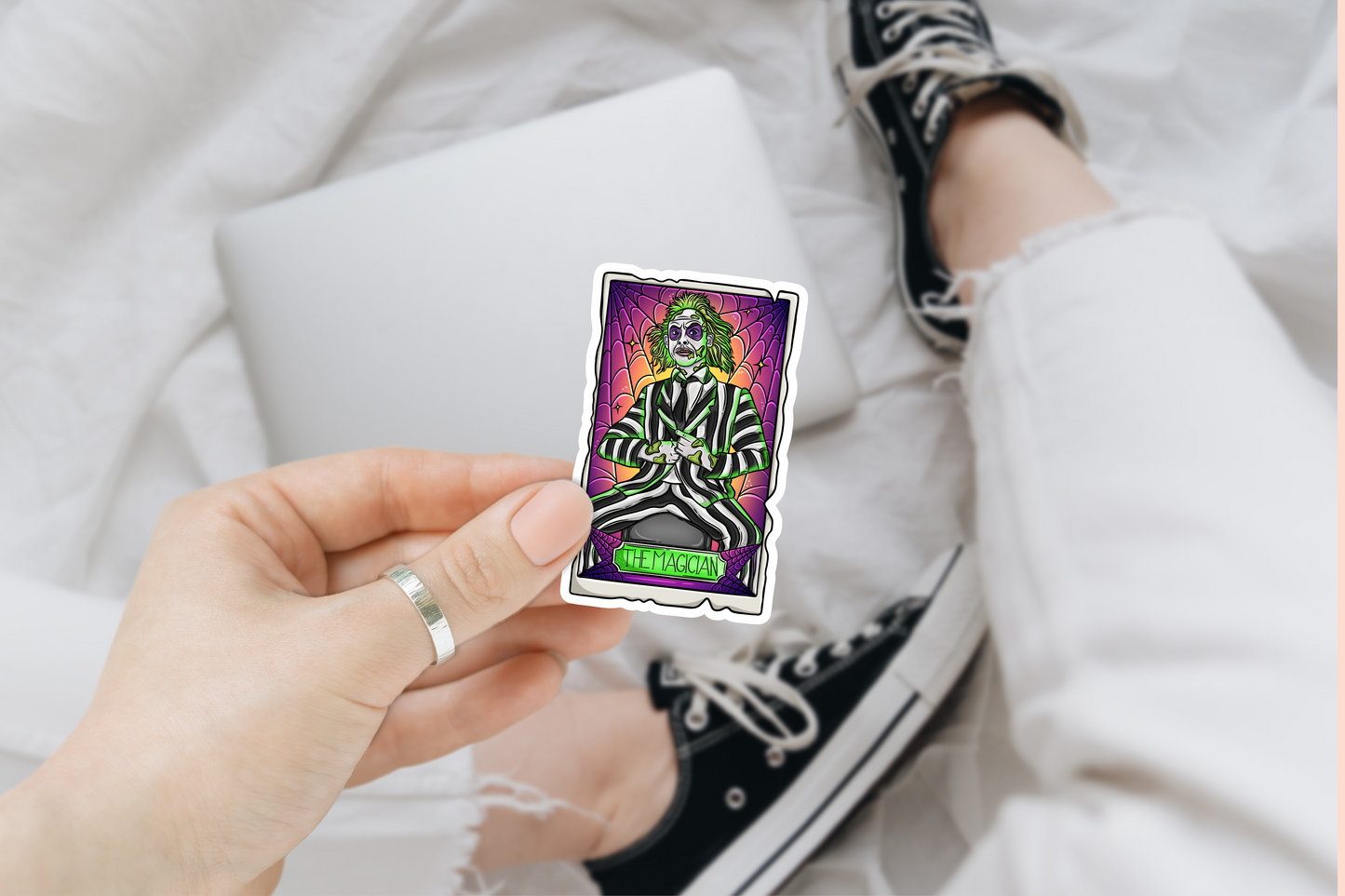 Beetle Tarot Cards Vinyl Decals (4 Designs Available)