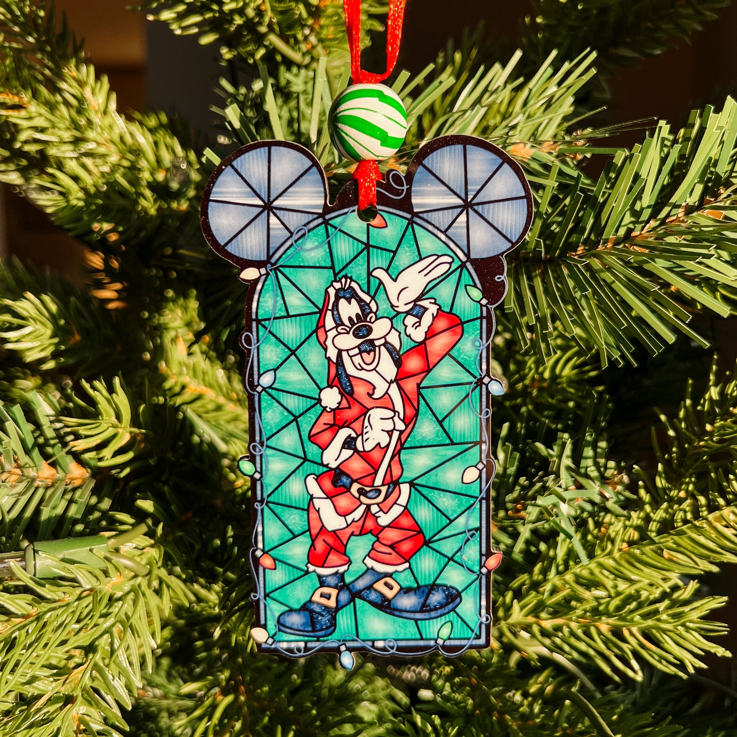 Mouse & Friends Stained Glass Ornament (All Characters)