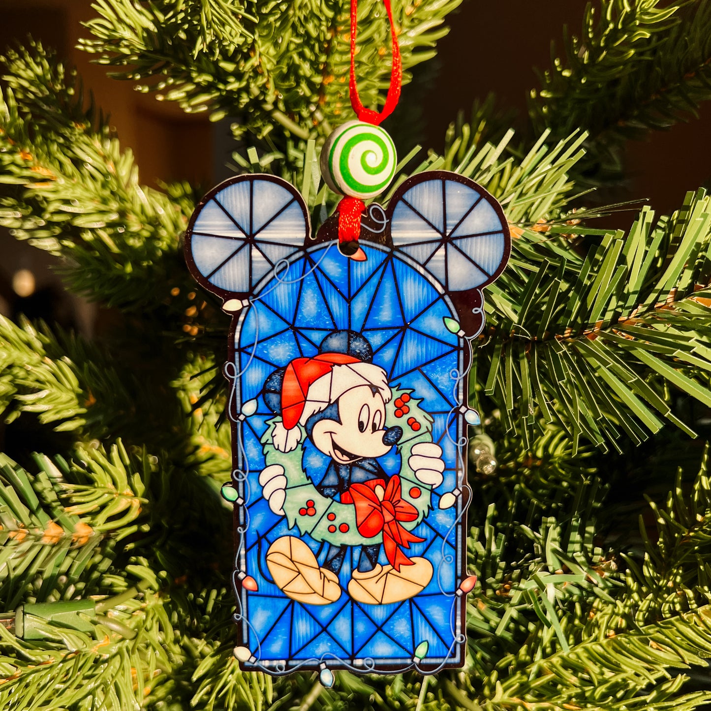 Mouse & Friends Stained Glass Ornament (All Characters)