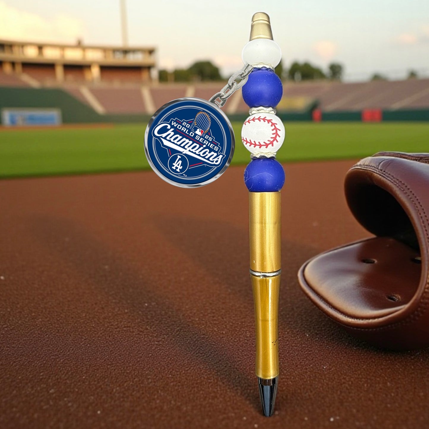Special LA Dodgers Beaded Pens