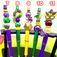 Mardis Gras Beaded Pens