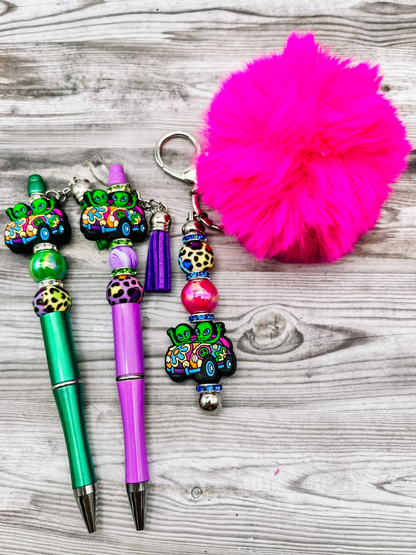 LISA FRANK Pens and Keychains