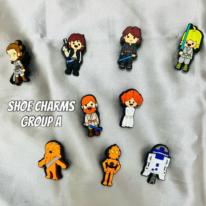 Star Wars - Shoe Charms and Straw Toppers