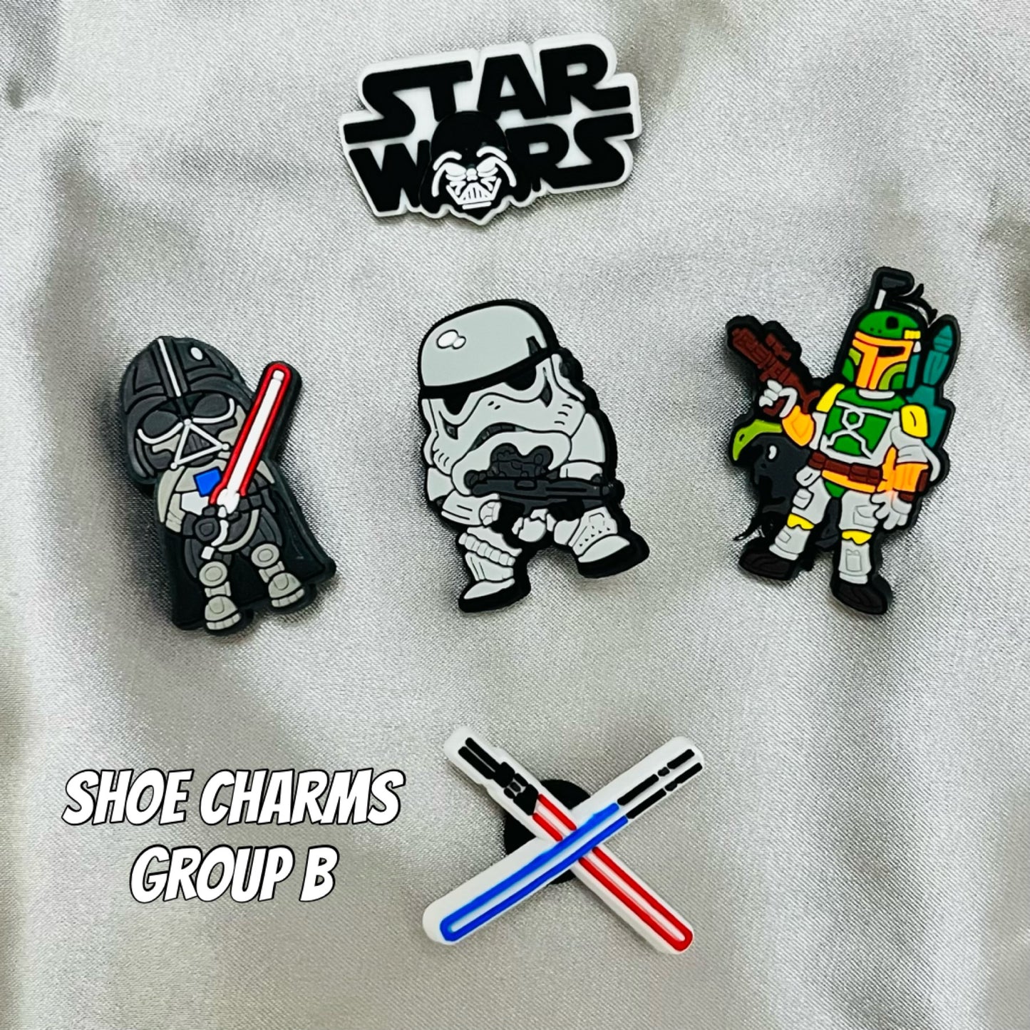 Star Wars - Shoe Charms and Straw Toppers