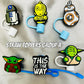 Star Wars - Shoe Charms and Straw Toppers