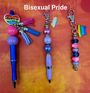 PRIDE Flag colors in Pens & Keychains