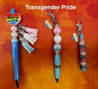 PRIDE Flag colors in Pens & Keychains