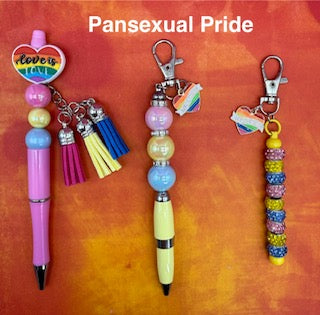 PRIDE Flag colors in Pens & Keychains