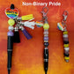 PRIDE Flag colors in Pens & Keychains