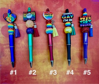 PRIDE Beaded Pens