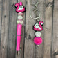 Whimsy and Wits Beaded Pen and Keychain Sets