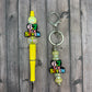 Whimsy and Wits Beaded Pen and Keychain Sets