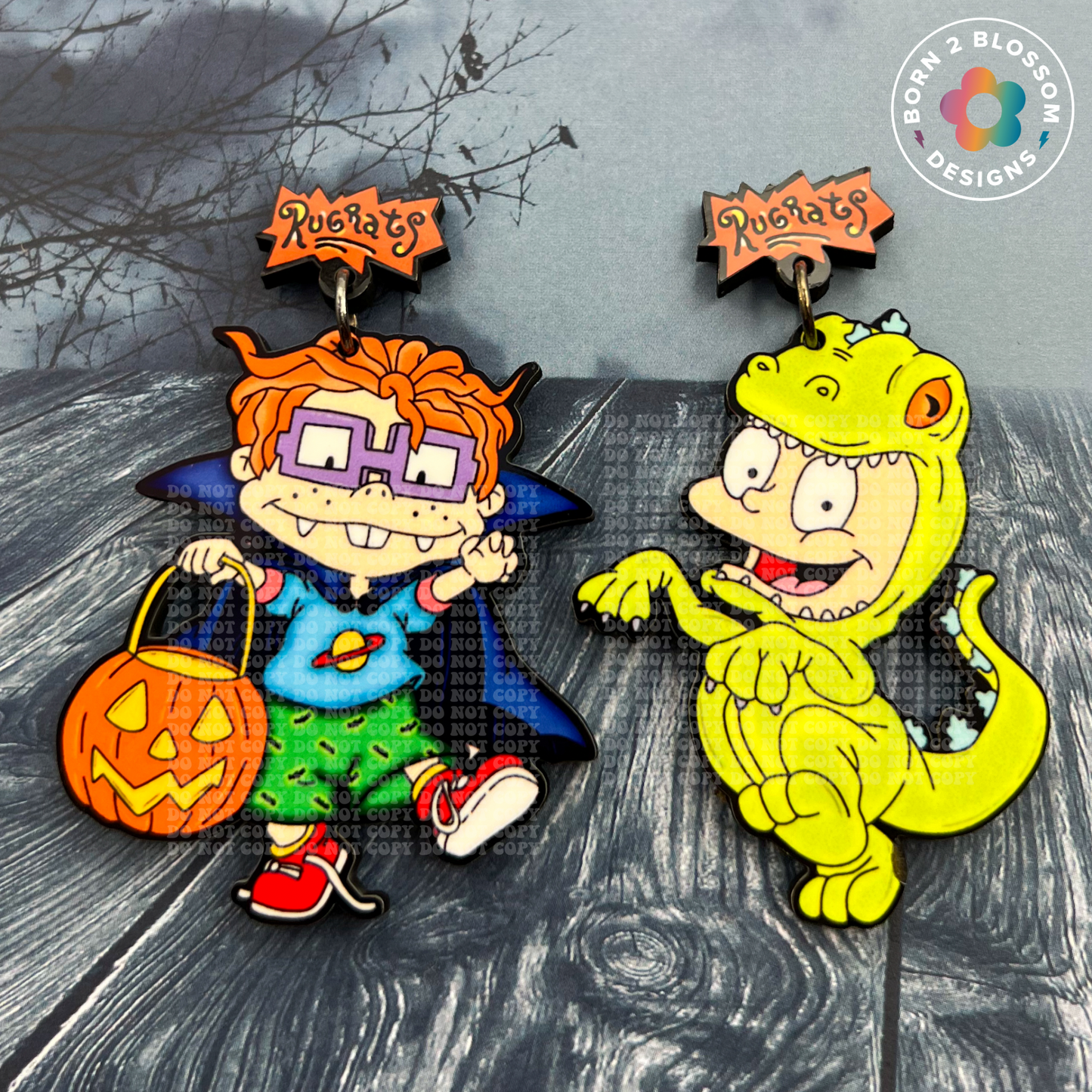 Halloween Rugrats Dangles