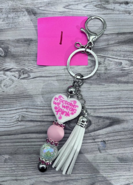 Breast Cancer Awareness Pens and Keychains