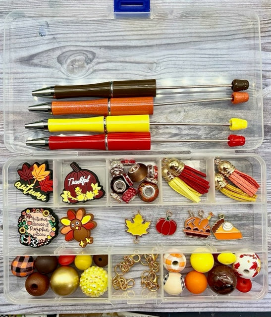 Fall/Thanksgiving DIY Beadable Pen Kit