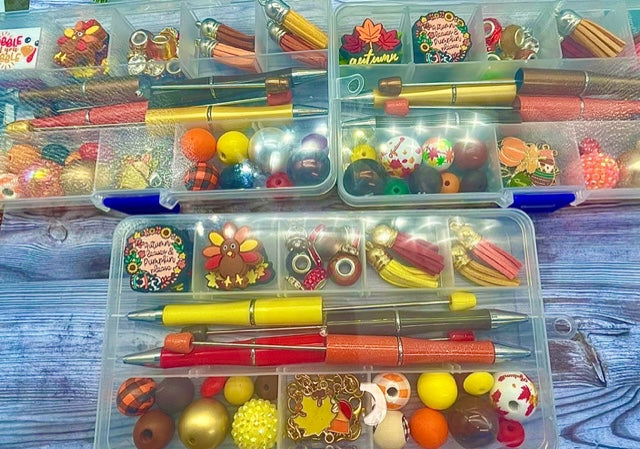 Fall/Thanksgiving DIY Beadable Pen Kit