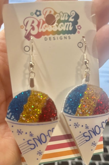 NOV CLEARANCE Sno-Cone Dangles