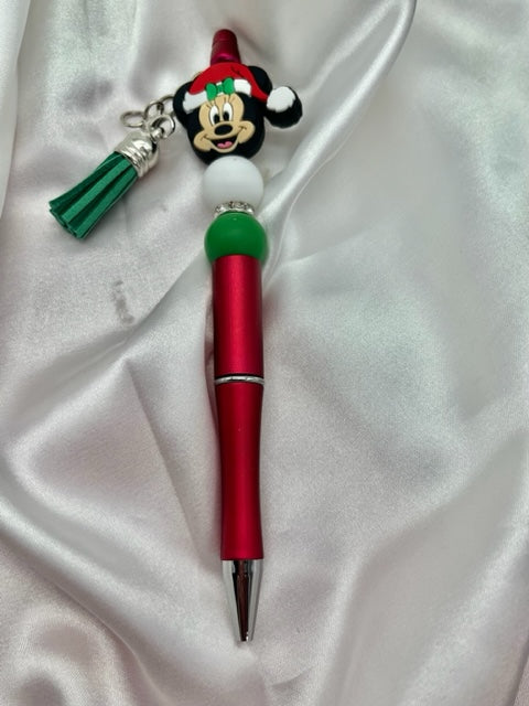 Christmas Cartoon Beaded Pens