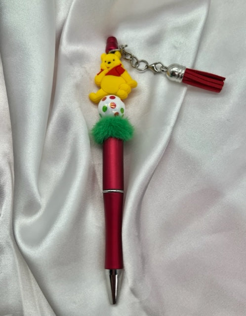 Christmas Cartoon Beaded Pens