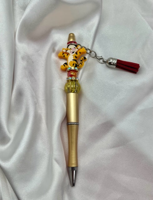 Christmas Cartoon Beaded Pens