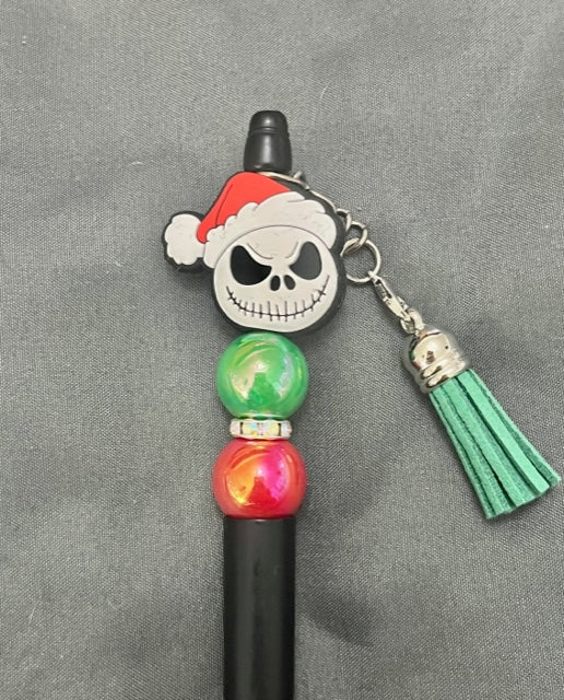 Christmas Cartoon Beaded Pens