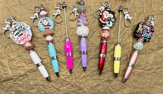 DEC CLEARANCE Christmas Mini Pen Keychains