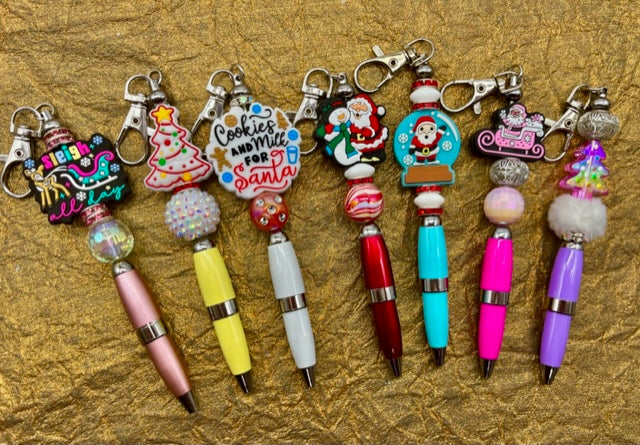 Christmas Mini Pen Keychains