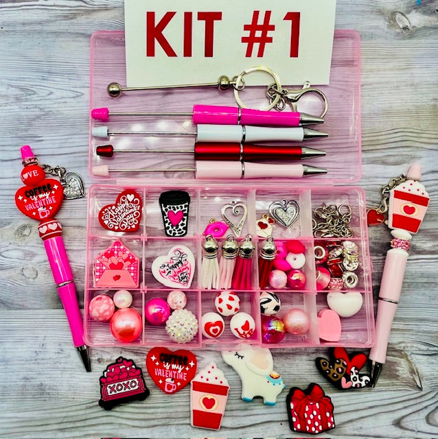 Valentines DIY Beadable Pen Kit