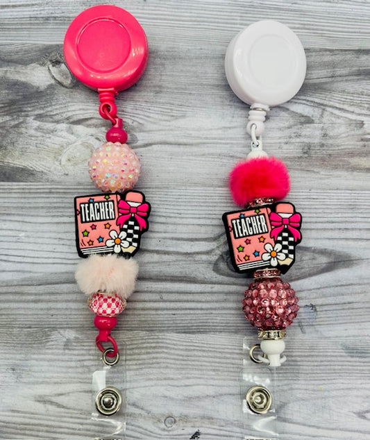 Teacher Valentine Badge Reels