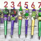 Mardi Gras Beadable Pens