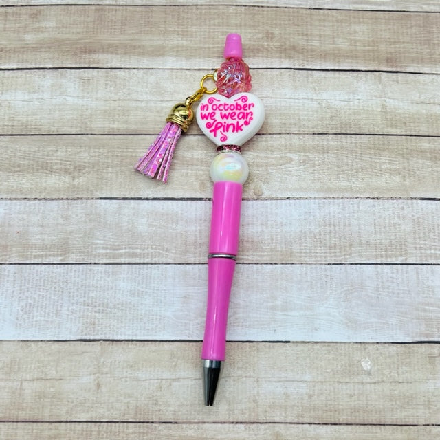 Breast Cancer Awareness Pens and Keychains