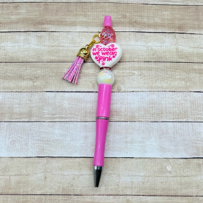 Breast Cancer Awareness Pens and Keychains