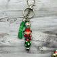 Creepmas Christmas Beaded Keychains