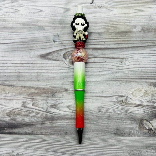 Creepmas Christmas Beaded Pens