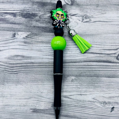 Beetlejuice Beaded Pens