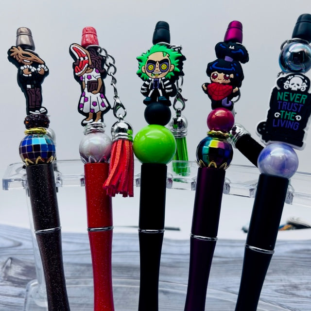 Beetlejuice Beaded Pens