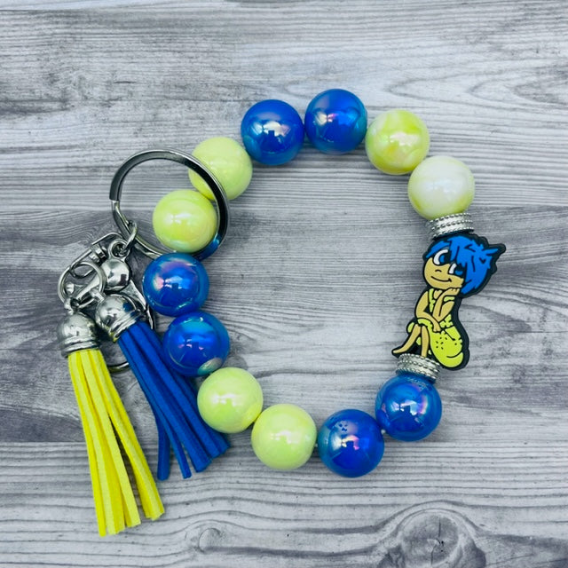 Inside Out Beadable Keychains for Adults