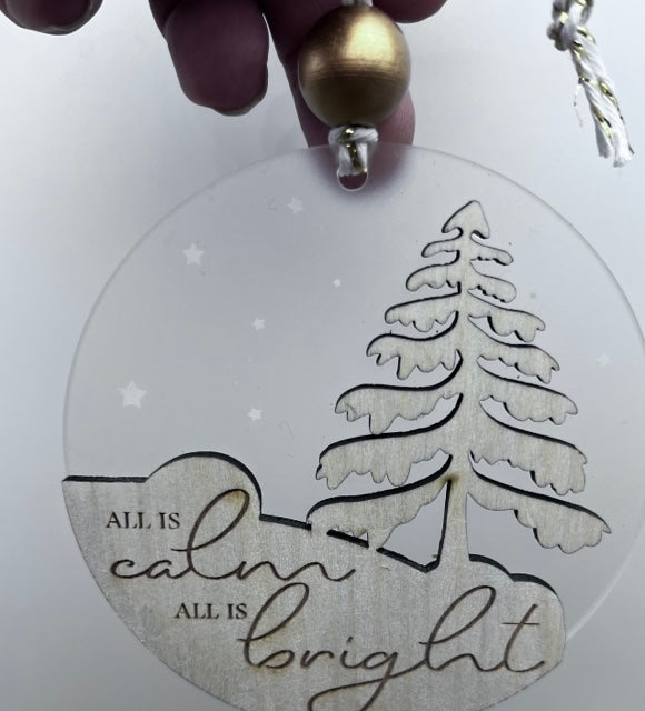 All Is Calm Ornament