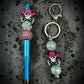 Whimsy and Wits Beaded Pen and Keychain Sets