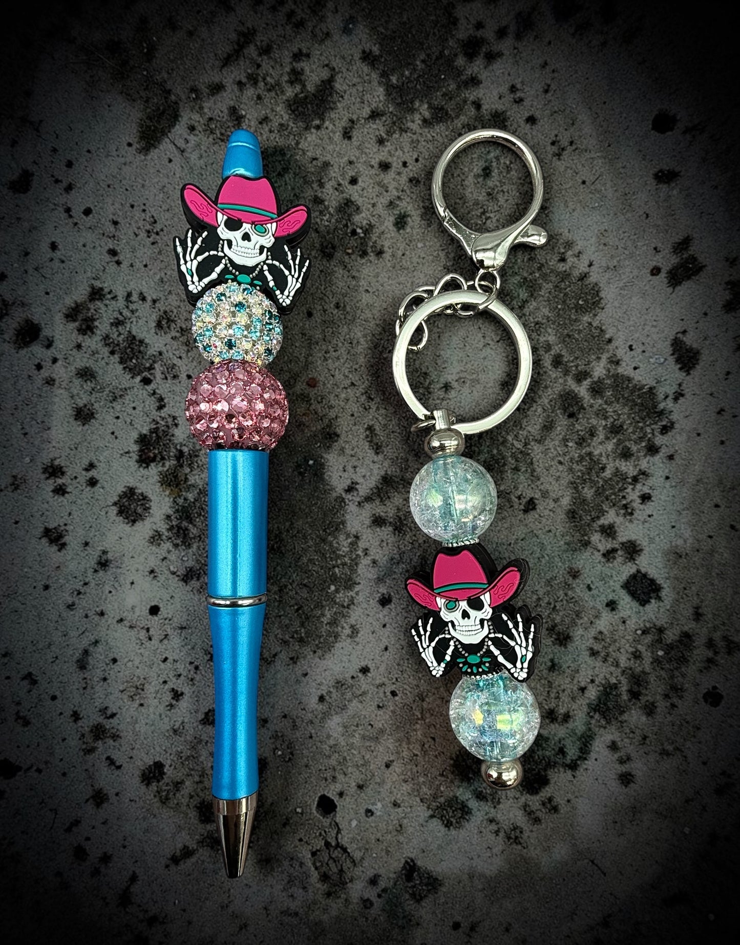 Whimsy and Wits Beaded Pen and Keychain Sets