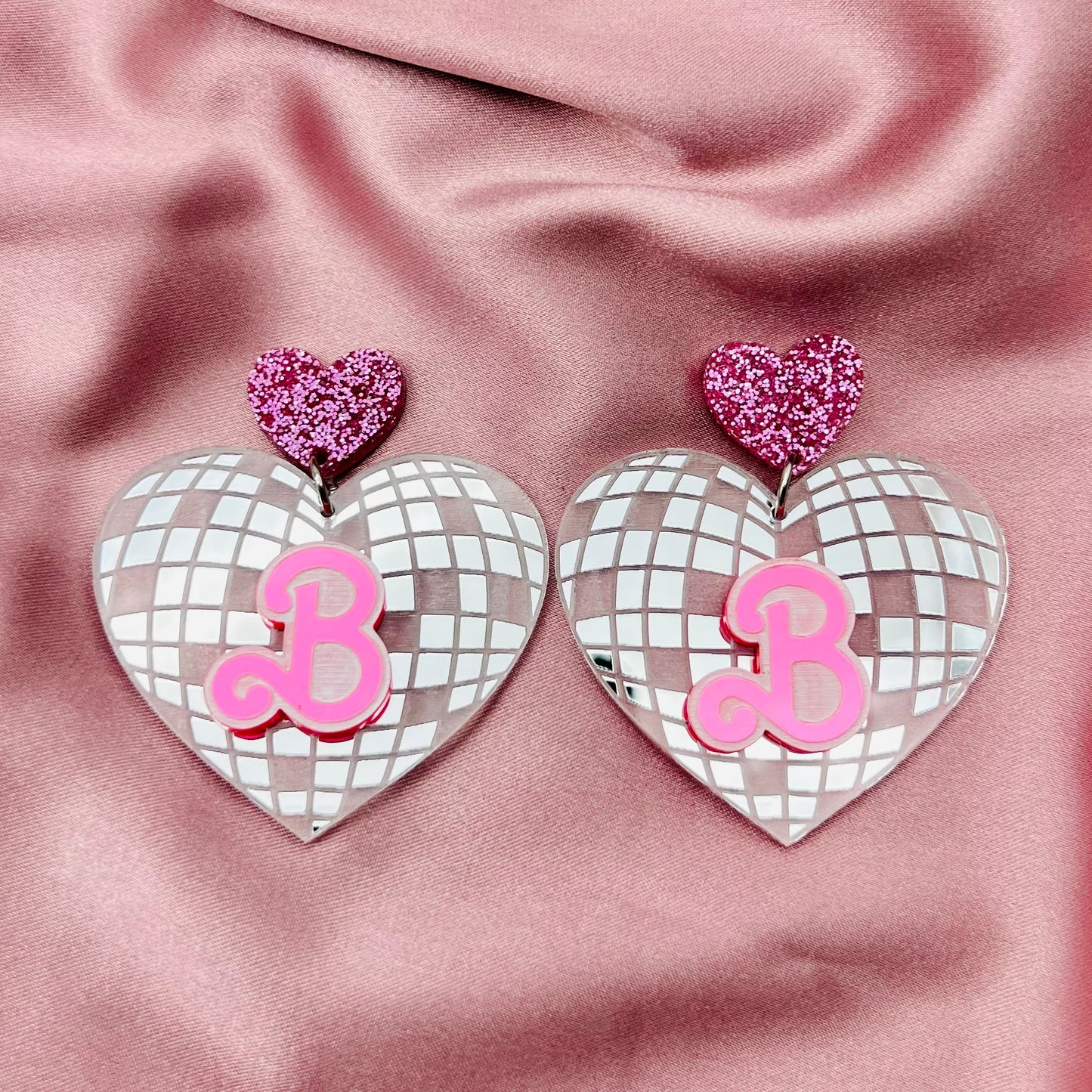 Babs Disco Heart Dangles