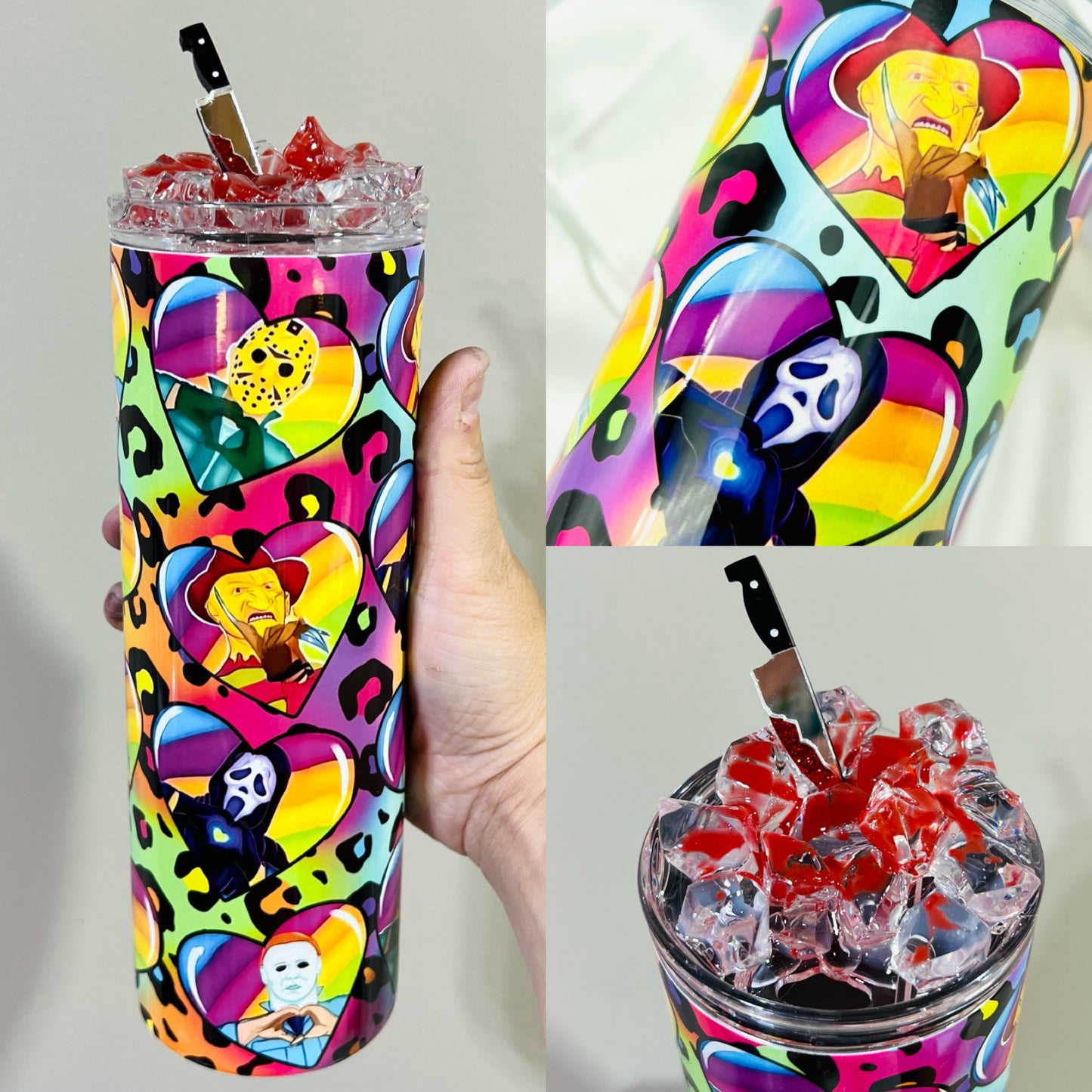 Liza Frank Horror Tumbler