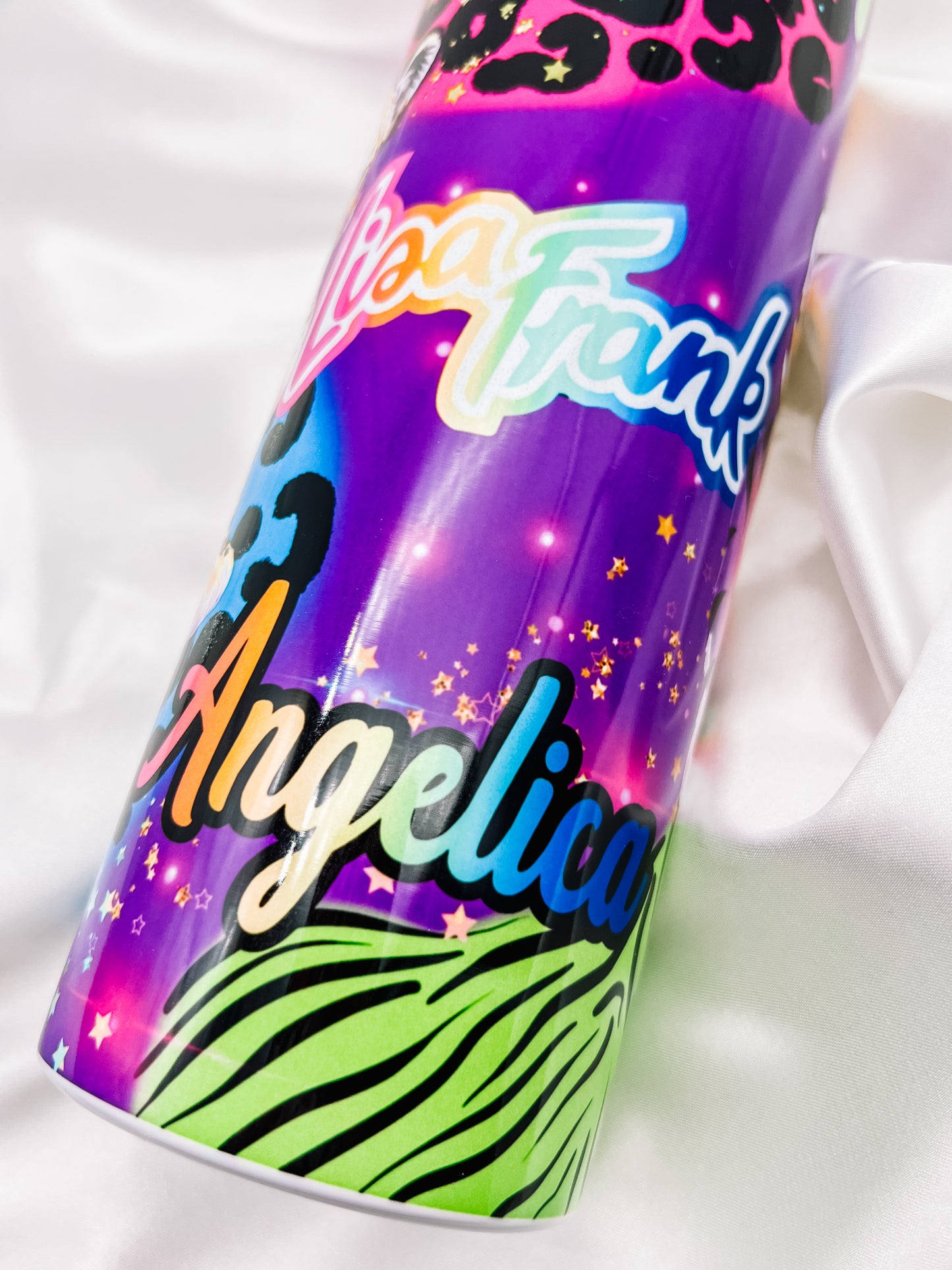 Lisa Frank Vibes Tumbler (Personalization Available)