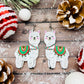 Christmas Llama Dangles