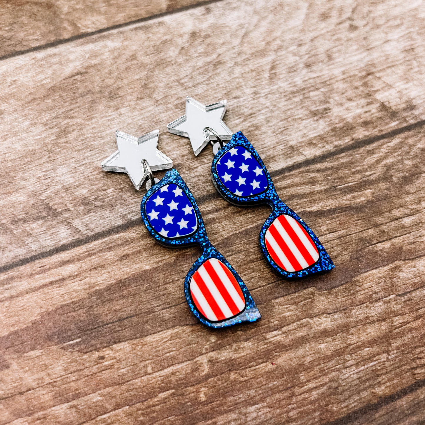 Patriotic Sunglasses Dangles