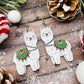 Christmas Llama Dangles