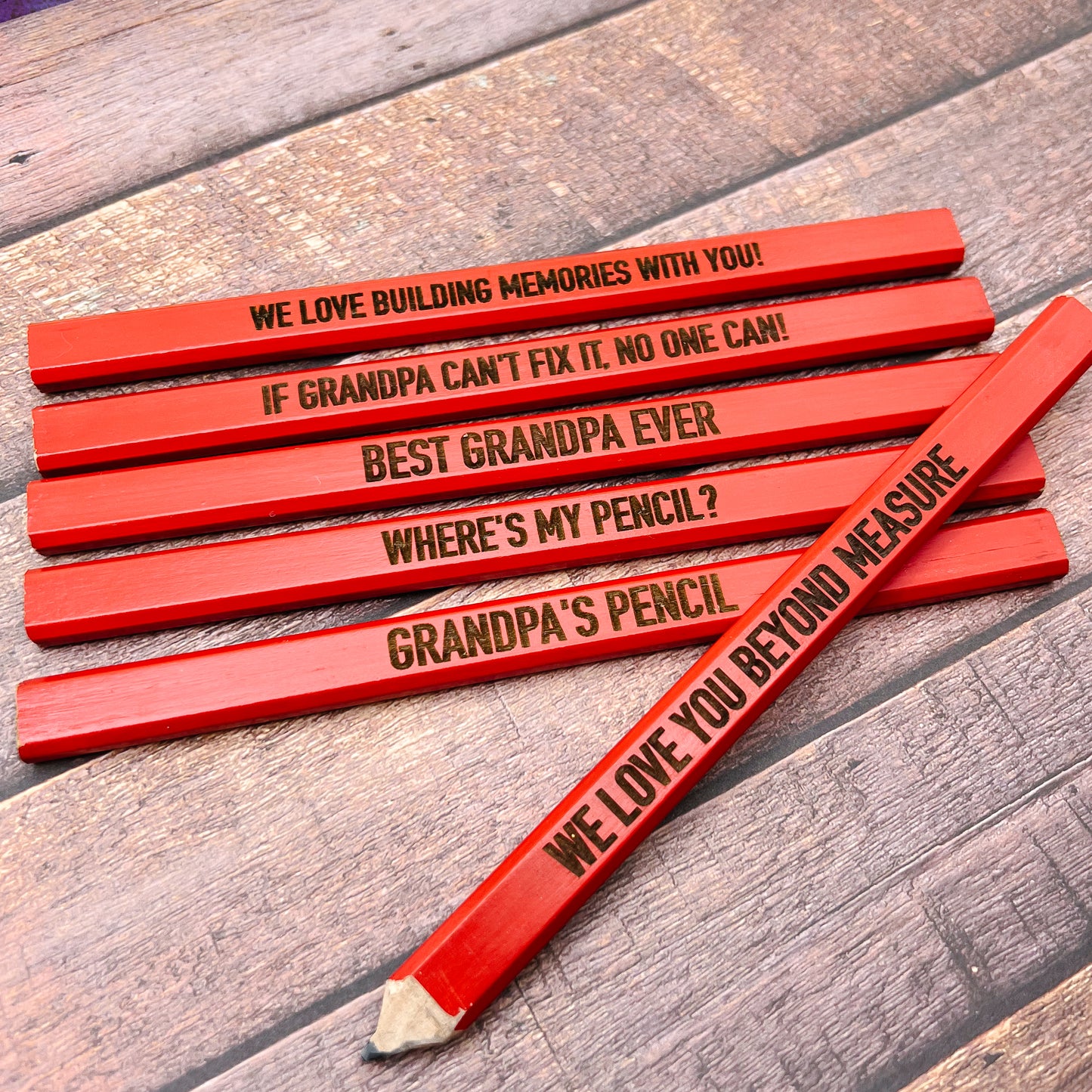 Personalized Carpenter Pencils