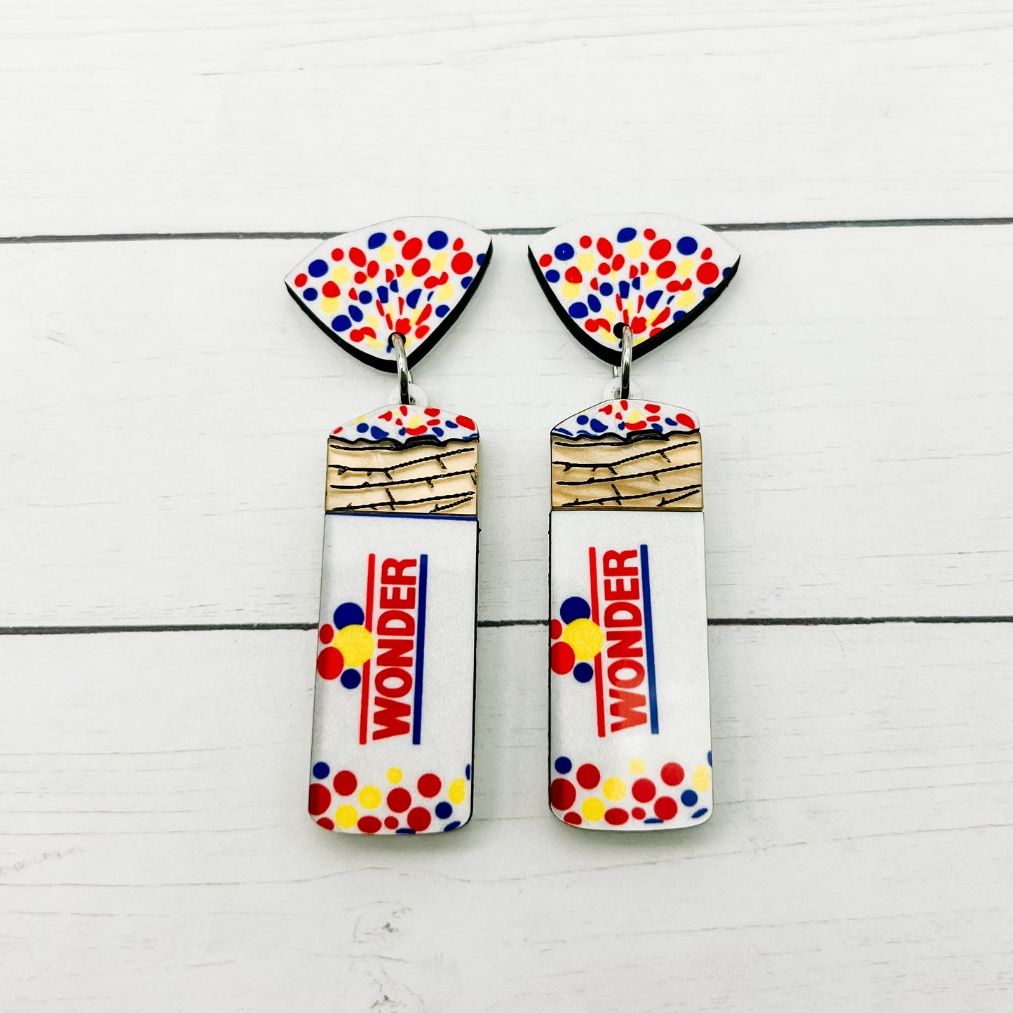 Wonder Bread Earrings